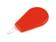 Kraftika 5ks červená šarlatová plastový navlékač nití