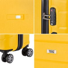 TRAVEL Z Sada kufrů Big Bars Yellow 3-set