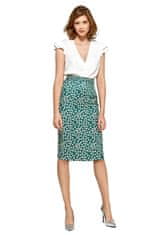 Dámská sukně CSP03 - Colett zeleno-bílá 40
