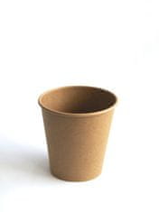 Papir.cz Papírový kelímek na kávu kraft 110 ml Ø 62 mm, 50 ks