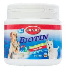 Sanal Biotin-kalciové tablety s biotinem v dóze 350 g