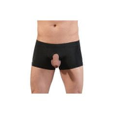 Svenjoyment Pánské boxerky s otvory vpředu - černé: XL