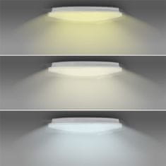 Solight LED SMART WIFI stropní světlo, 28 W, 1960 lm, 3000-6000 K, kulaté, 38 cm