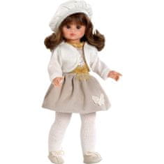 Berbesa Luxusní dětská panenka-holčička Roberta 42 cm