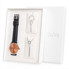 A-NIS dámský dárkový set hodinek, náhrdelníku a náramku AS100-11