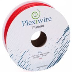 Plexiwire PLA červená 1.75mm, 400m/1,185kg