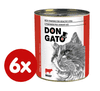 DON GATO konzerva kočka hovězí 6x850 g