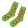 Veselé ponožky Pomeranč, zelené 39-43