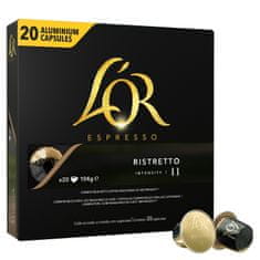 Espresso Ristretto 20 hliníkových kapslí kompatibilních s kávovary Nespresso®*