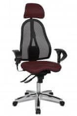 100% Kancelářská židle Sitness 45 v barvě bordó