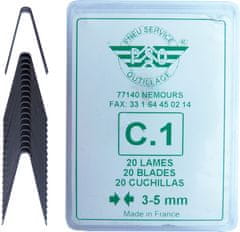 PSO Prořezávací nůž C1 – hranatý řez 3-5mm