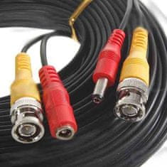 Eonboom BNC video + DC napájecí kabel pro AHD/TVI i CCTV systém - 40m