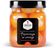 Gurmano Oranžové papričky plněné sýrem HOT palivé, 290g