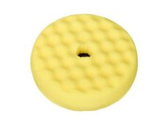 3M oboustranný lešticí molitan, vroubkovaný, žlutý, 150 mm