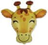 Balónek foliový Žirafa - safari - 60 cm
