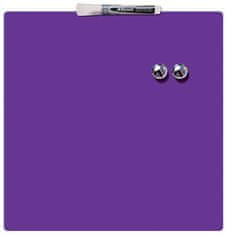 Rexel Magnetická tabule "Square Tile", popisovatelná, 360x360mm, fialová