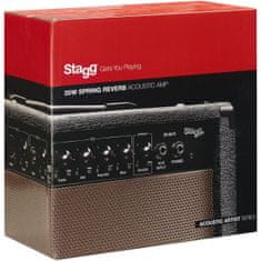 Stagg 20 AA R, kombo pro elektroakustickou kytaru, 20W