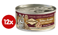 Carnilove WMM Turkey & Reindeer for Adult Cats 12 x 100 g