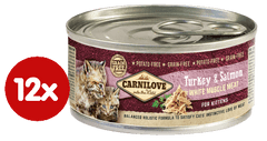 Carnilove WMM Turkey & Salmon for Kittens 12 x 100 g