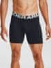 Under Armour Boxerky UA Charged Cotton 6in 3 Pack-BLK M