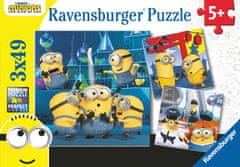 Ravensburger Puzzle Mimoni 2 3x49 dílků