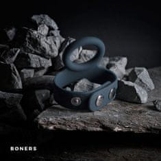 Boners Boners Cock & Balls Strap S/M, prémiový silikonový erekční kroužek 3,5 - 6 cm