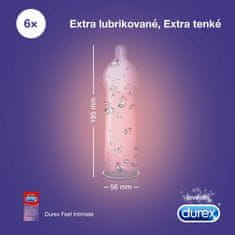 Pasante Durex Feel Thin Extra Lubricated (12ks), tenké kondomy