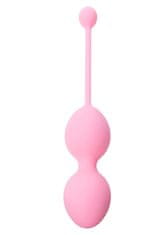 Boss Series Silikonové vaginální kuličky růžové 32mm 165g