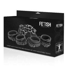 FETISH SUBMISSIVE Připoutání k posteli Fetish Submissive BED BINDING SET WITH ADJUSTABLE RINGS