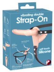 You2toys Dvojitý vibrační strap-on pro ženy You2Toys Double Strap-on tělový
