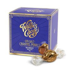Willies Cacao  Pralinky Caramel Pearls mléčné se slaným karamelem, 150g