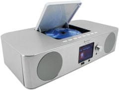 Soundmaster ICD2070SI, internetové rádio, DAB+/FM, stříbrná