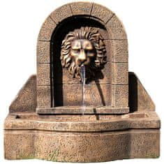 shumee Zahradní kašna - fontána lví hlava 50 x 54 x 29 cm