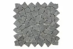 shumee Mozaika Garth z andezitu - černá / tmavě šedá obklady 1 m2