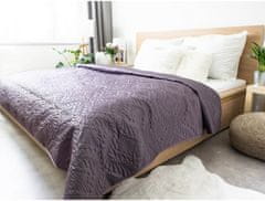 Alum online Luxusní přehoz na postel – tmavě fialový 220 × 240 cm