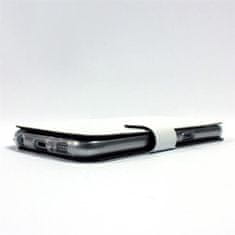 Mobiwear Flipové pouzdro na mobil Huawei P30 Lite v provedení C_BLS Black&Gray s šedým vnitřkem