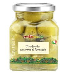 Ortomio Olivy plněné krémem Pecorino, 314 ml