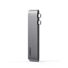 Ugreen CM251 HUB adaptér na MacBook Air / Pro, šedý