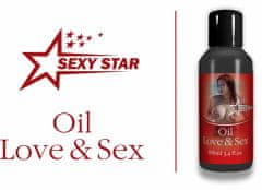 SEXY STAR LUBRIKAČNÍ OIL LOVE & SEX 100ML