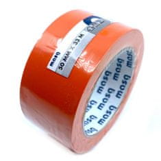 CIRET Páska lepicí plastová 33m oranžová 50mm