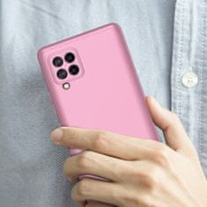 GKK 360 Full Body plastový kryt na Samsung Galaxy A42 5G, růžový