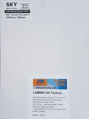 Standard Laminovací fólie A4, 100 mic, Matné s texturou
