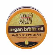 VIVACO 200ml sun argan bronz oil glitter aftersun butter