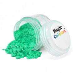 Magic Colours Jedlá prachová perleťová barva 8ml Turquoise Glamour 