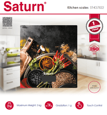 Saturn Kuchyňská váha ST-KS7822
