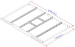 Duramax Podlahové profily pro domky 4,7 m2 