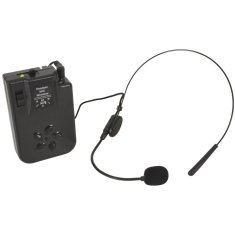 QTX BHS-174.1, náhlavní mikrofonní sada pro mobilní systémy BUSKER/QUEST/PAL, VHF 174.1 MHz