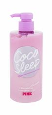 Pink 414ml coco sleep coconut oil+lavender body lotion