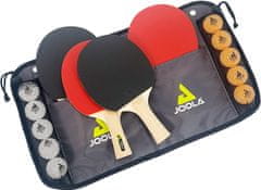 Joola Ping pong sada - 4x pálka na stolní tenis, 10 míčků, pouzdro