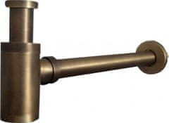 Mexen Umyvadlový sifon, bronz (79950-30)
